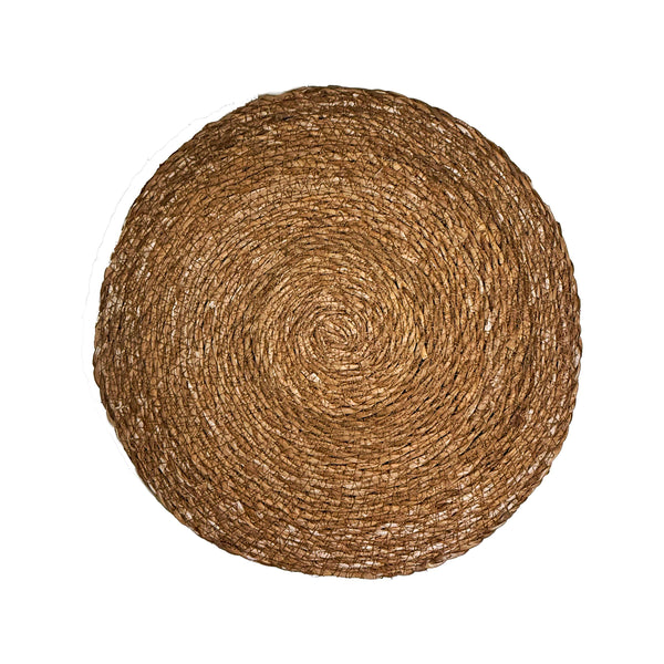 Set 12 Sottopiatti in Paglia Naturale - Portatovaglioli Elegante per la Tavola